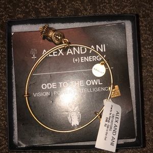 Alex and Ani owl bracelet